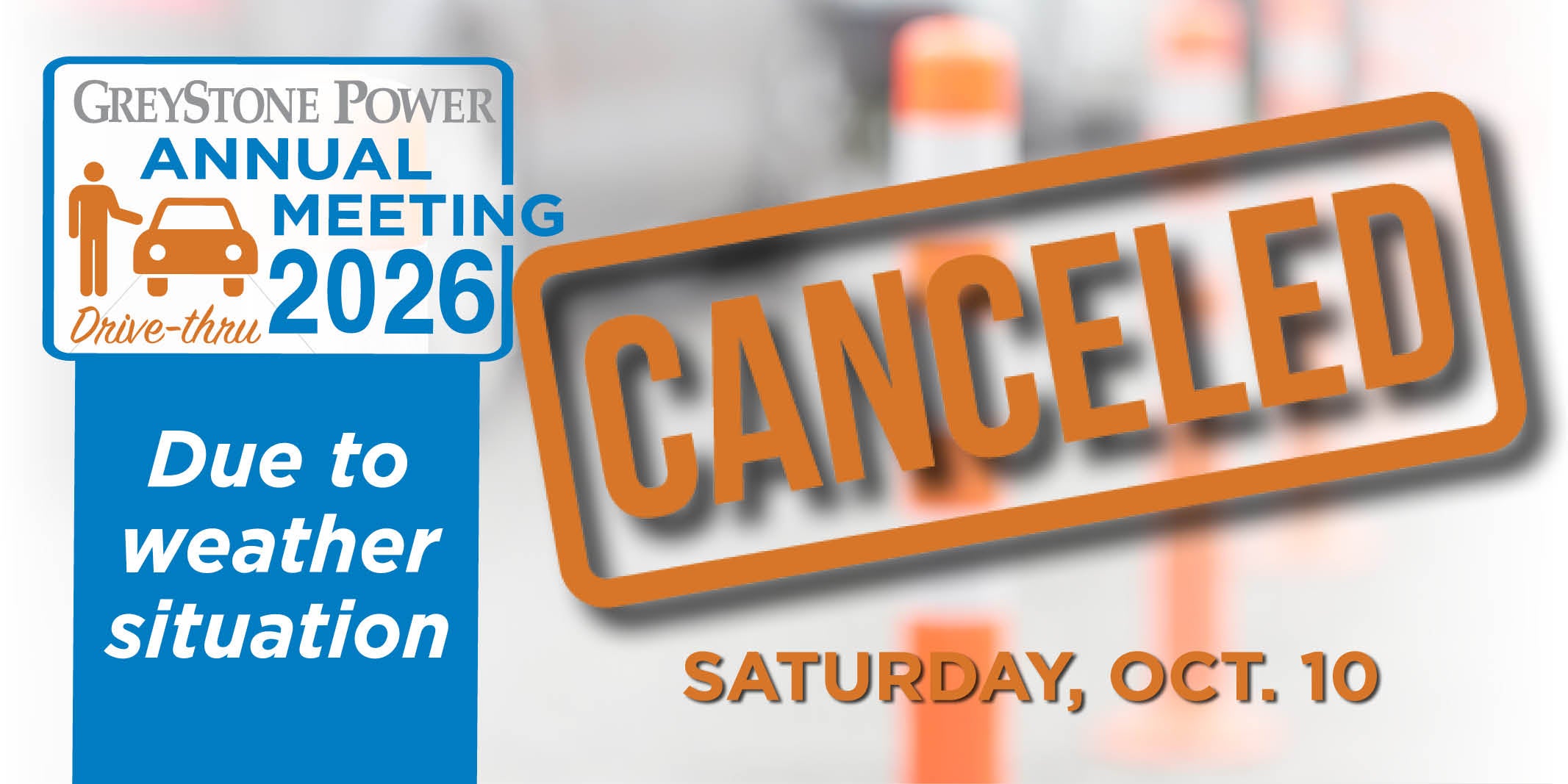 Annual Meeting canceled